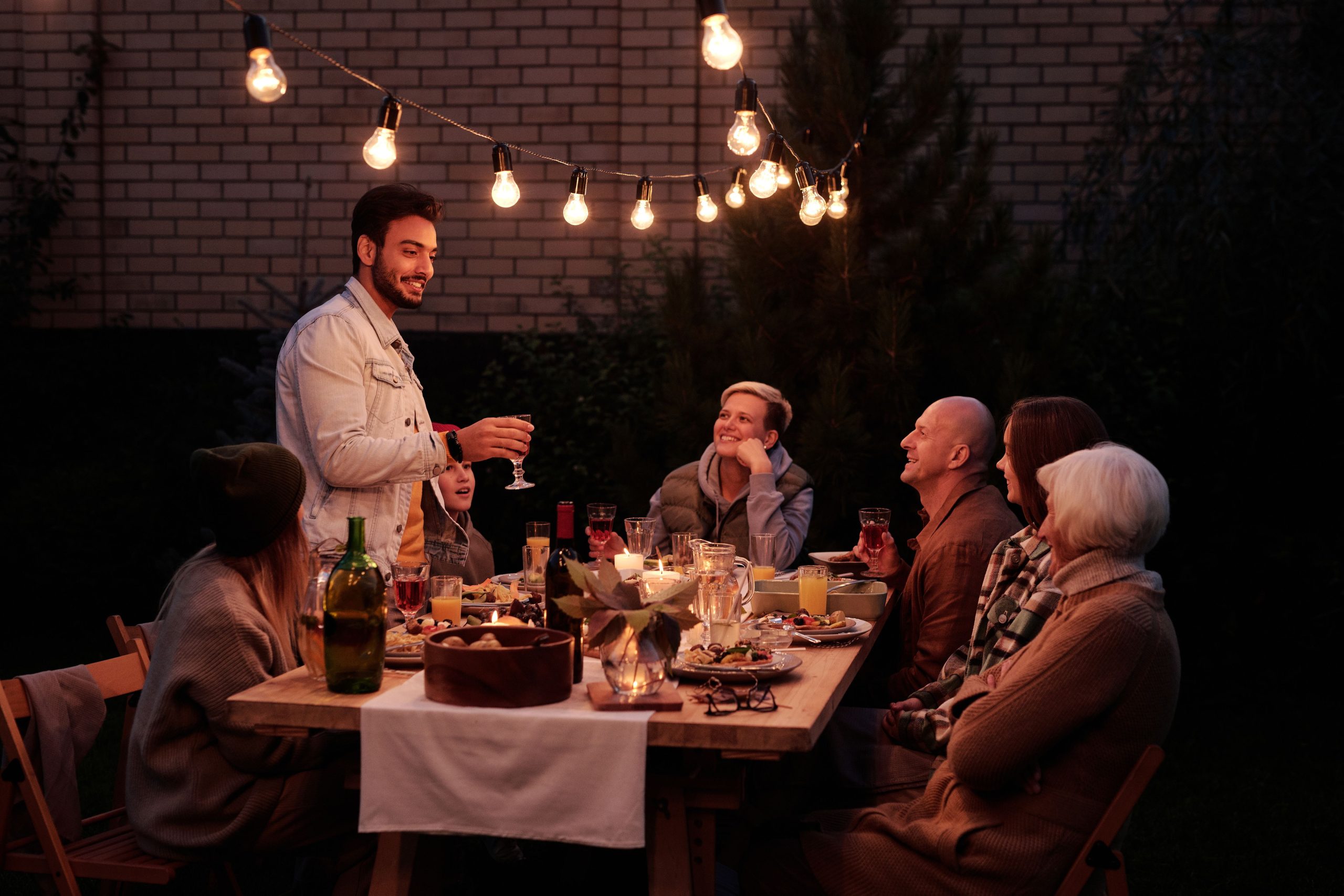 pest-free lawn gathering